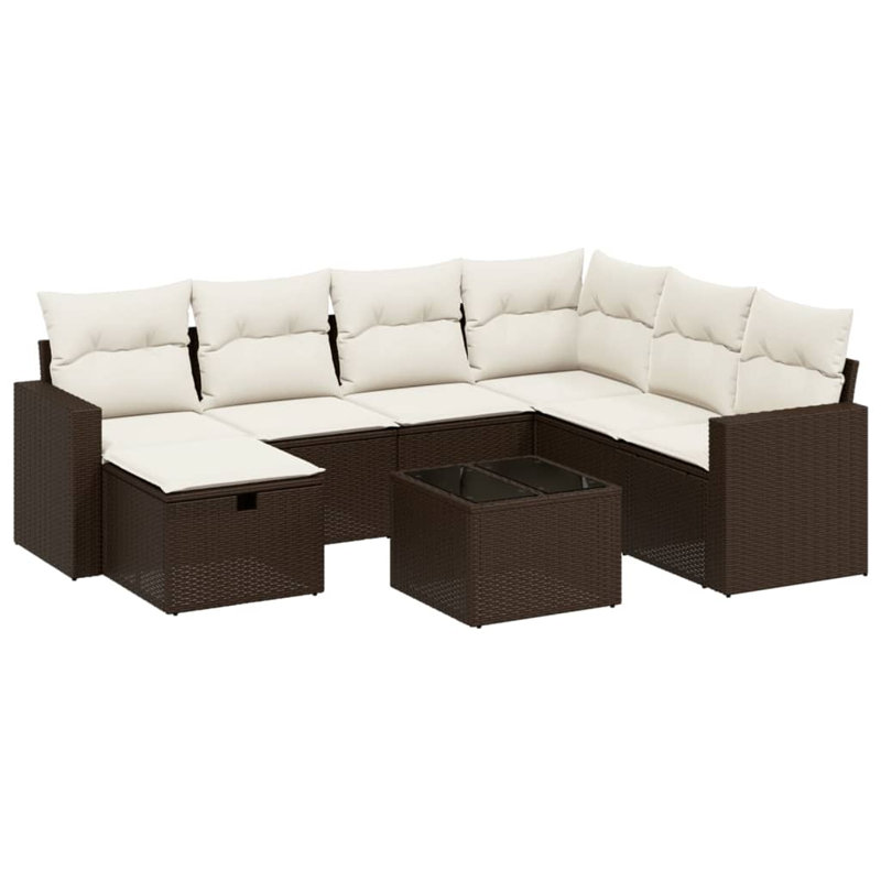 Ensemble de canapé de jardin Vidaxl