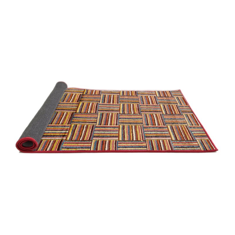 Abstract Indoor Rug, Round 6'