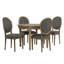 Chaise rembourrée Baril-445823134