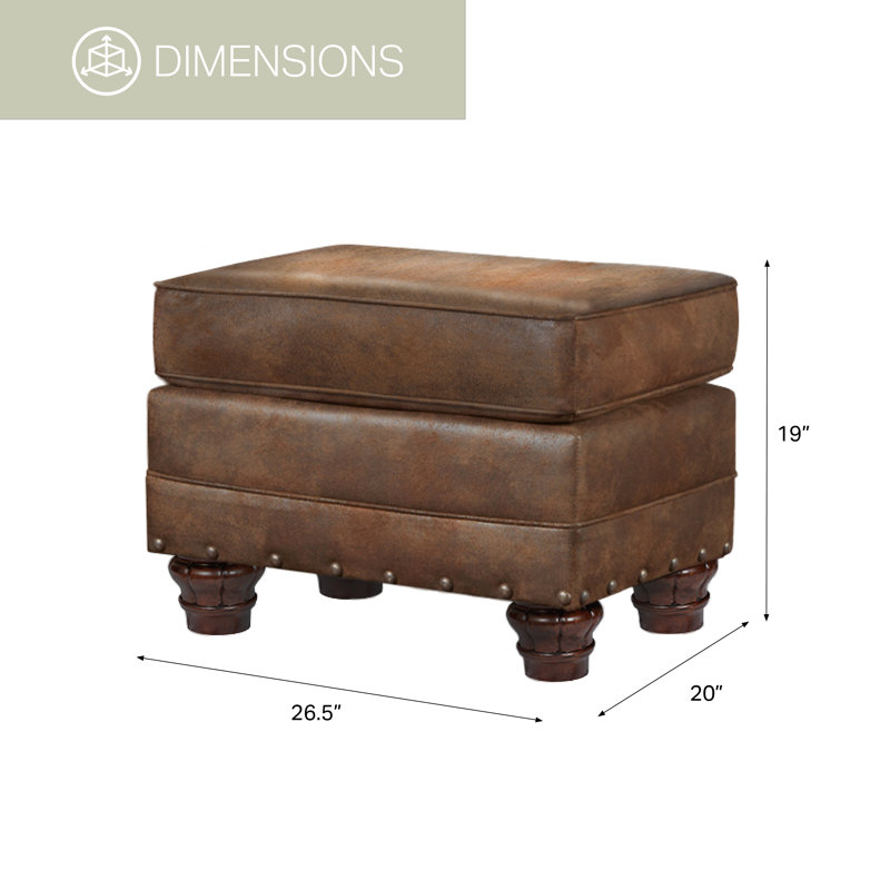 Aticus Upholstered Ottoman