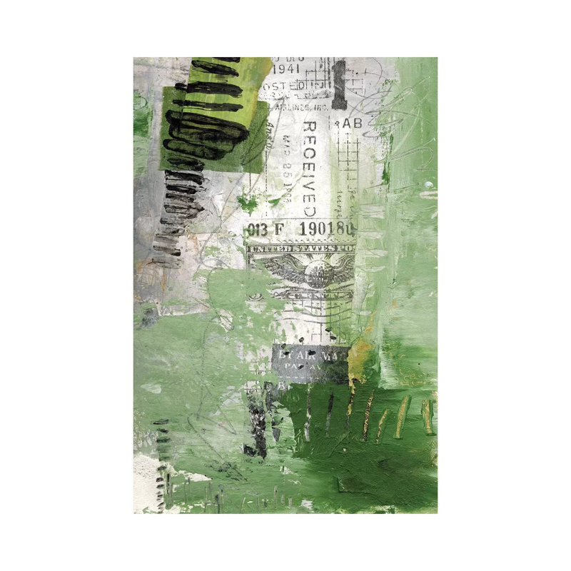 Reçu par Deb Chaney - reproduction d'art sur toile tendue, H 12 po x l 8 po x P 0,75 po