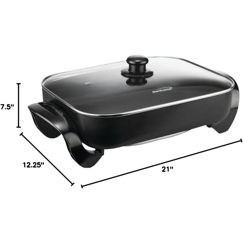 Brentwood 7'' Non Stick Electric Skillet