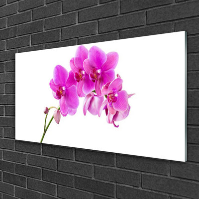 Flowers - No Frame Print on Glass