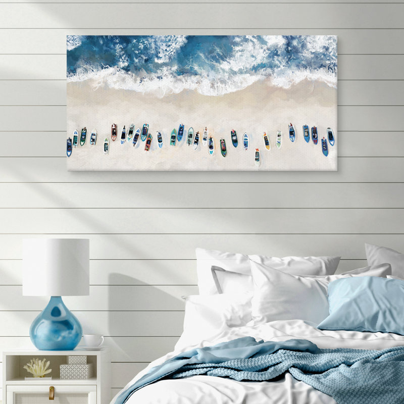Plage inférieure - impression sur toile tendue