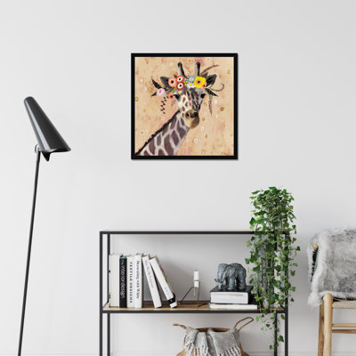Klimt Giraffe II 1 Piece Painting