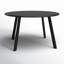 Round Outdoor Coffee Table - 70 cm W 70 cm D-792584340