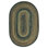  Tapis tressé intérieur / extérieur lavable noir / gris / doré