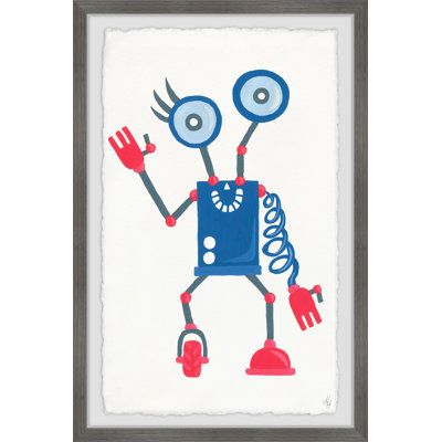 Rearick 'Quirky Robot' Framed Print