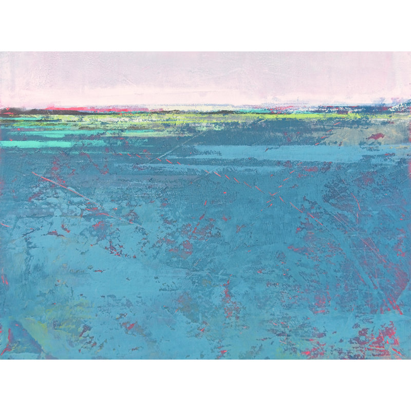 Frisco Bay Print by Victoria Primicias, Black Framed Paper, 16" H x 20" W
