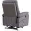 Fauteuil inclinable lève-personne avec revêtement en tissu