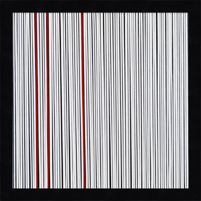 Mostly White Print by Alex Dunn