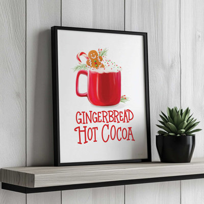 «Gingerbread Hot Cocoa» par House Fenway, reproduction d'art