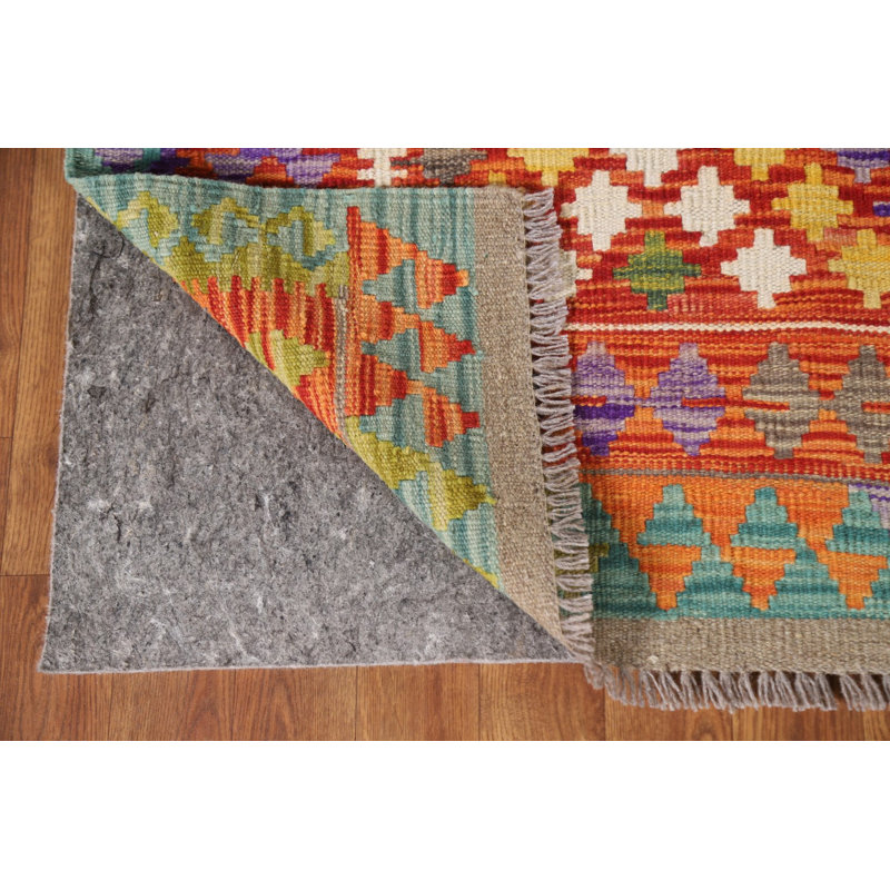 Tapis oriental en laine South Western Kilim 4 x 6