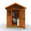 6 ft. W x 8 ft. D Solid Wood Shiplap Apex Garden Shed