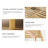 Solid Wood And Metal Bamboo Platform Bed Frame, Heavy Duty Support, No Box Spring Needed, Multiple Sizes Available-776891641