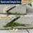 Crack Weeder Tool Long Handle Weed Puller Tool with 31.5” to 49” Telescoping Handle - Manual Metal L-Shaped Crevice Weeding for Sidewalk, Pavers, Deck Boards, Driveway, or Garden by Kings County Tools