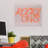Wall Decor on Resin
