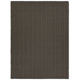 Striped Area Rug in Gray/Charcoal