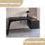 Bureau rectangulaire en bois manufacturé noir avec 2 tiroirs-1559300461-1559300462