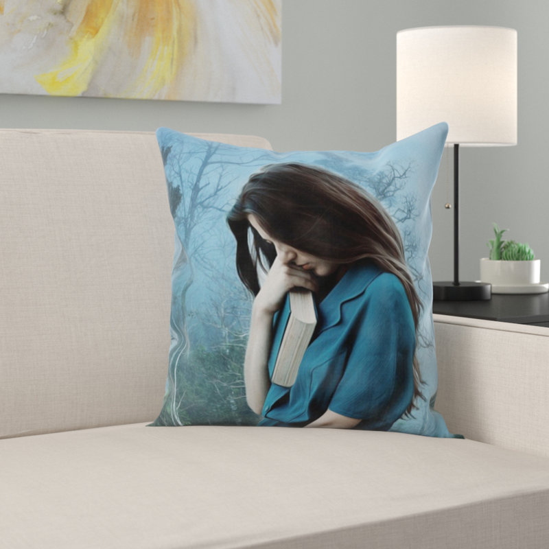 Housse et insert de coussin carré Sadness