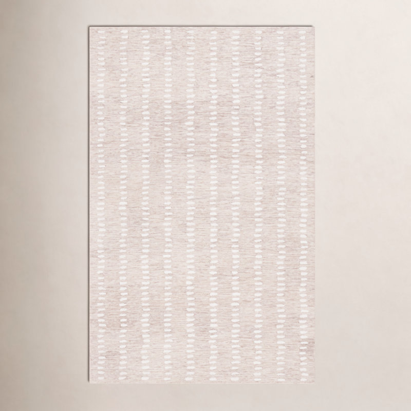 Haylen Hand Woven Area Rug, Rectangle 6' x 9'
