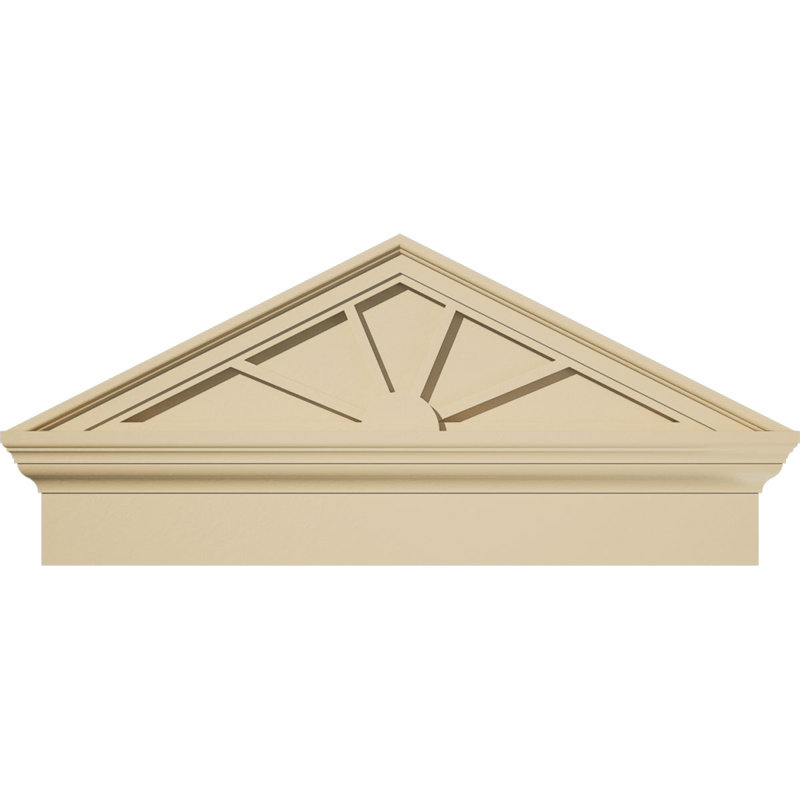 Fronton en uréthane Signature, 32 po x 14,875 po x 2,75 po, Combinaison, 4 rayons