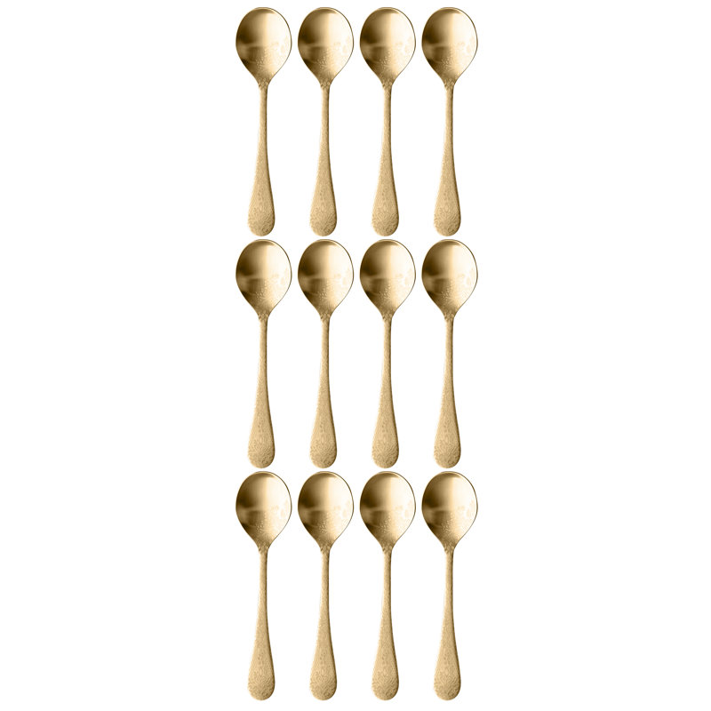 Casablanca Soup Spoon - 48 Pieces, 12, Ice