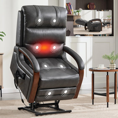 Fauteuil inclinable électrique gris Powerair
