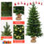 2.95' H Lighted Artificial Fir Christmas Tree
