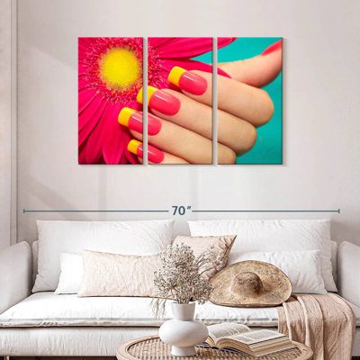 Clous d'inspiration gerbera de Navette
