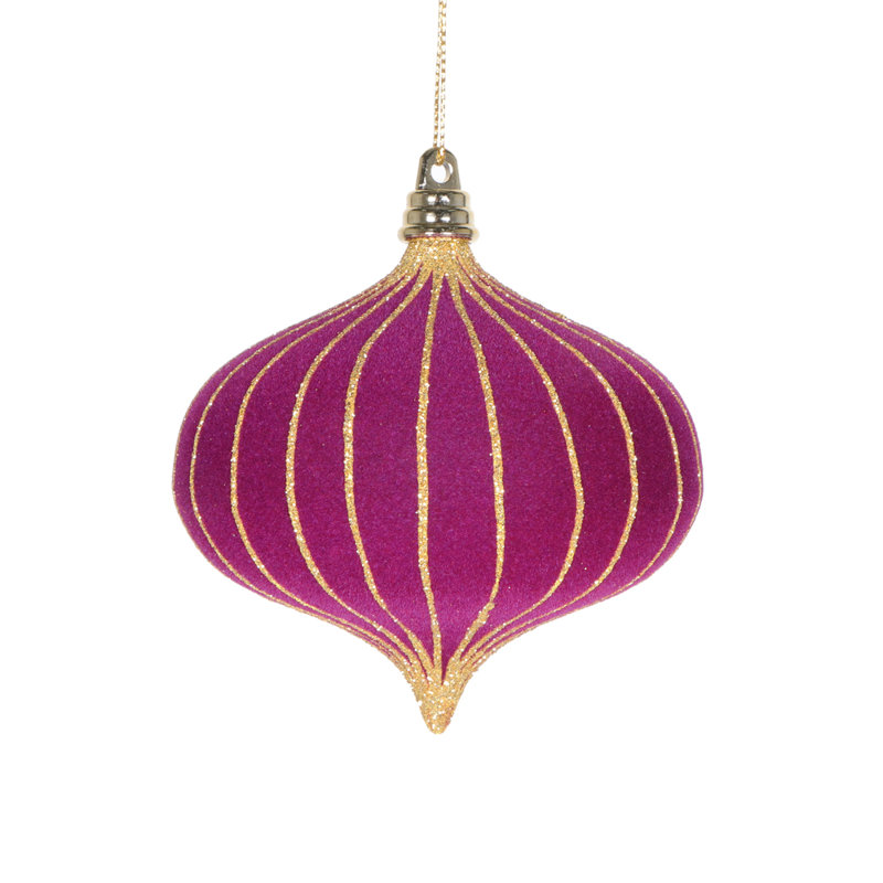 Ornement Flaminia, Mauve foncé
