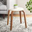 Tabouret d'appoint empilable Navid-424634886