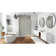 DreamLine Encore 56-60 in. W x 76 in. H Semi-Frameless Bypass Sliding Shower Door