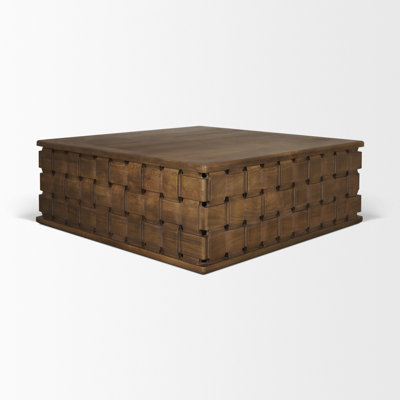 Niya 48" Square Mango Coffee Table