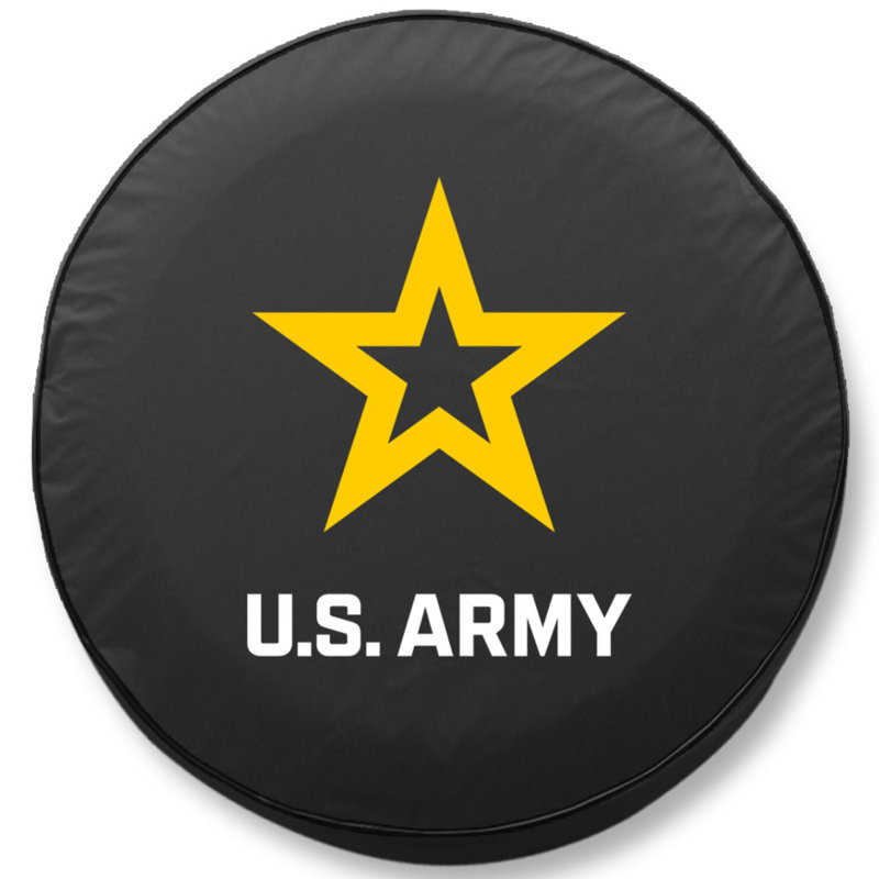 Housse de roue de cravate US Military, Noir, Y, Armée