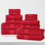 Ensemble de serviettes 100% coton durables-22182163