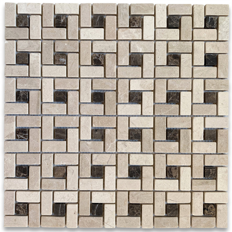 Crema Marfil Marble 12 in. x 12 in. Marble Tile