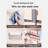 Spacesaver Multi-Functional Wall-Mounted Clothes Rack-107441913