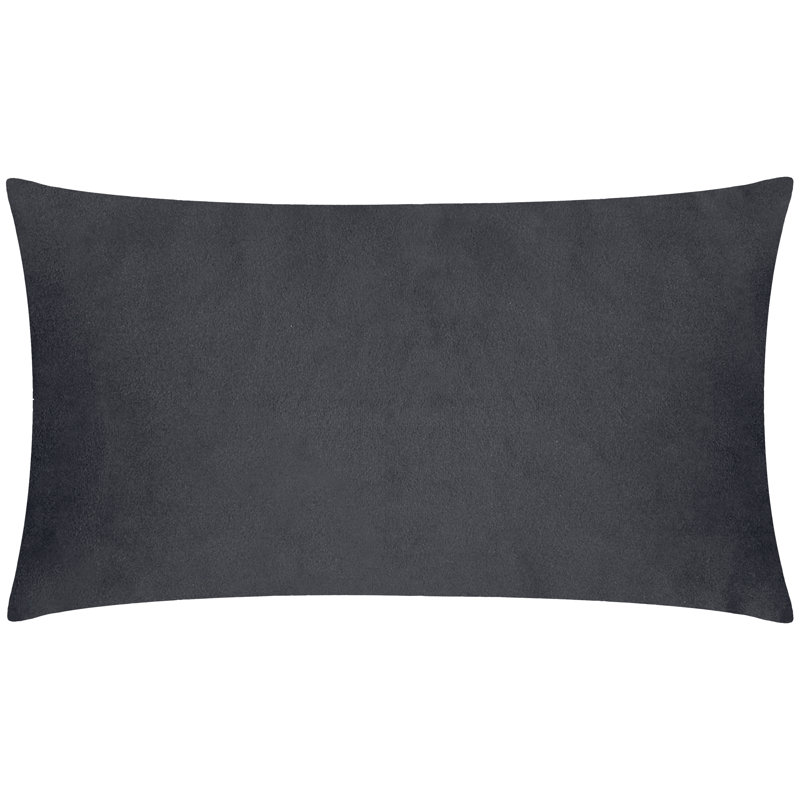 Rectangular Cushion Cover, Black
