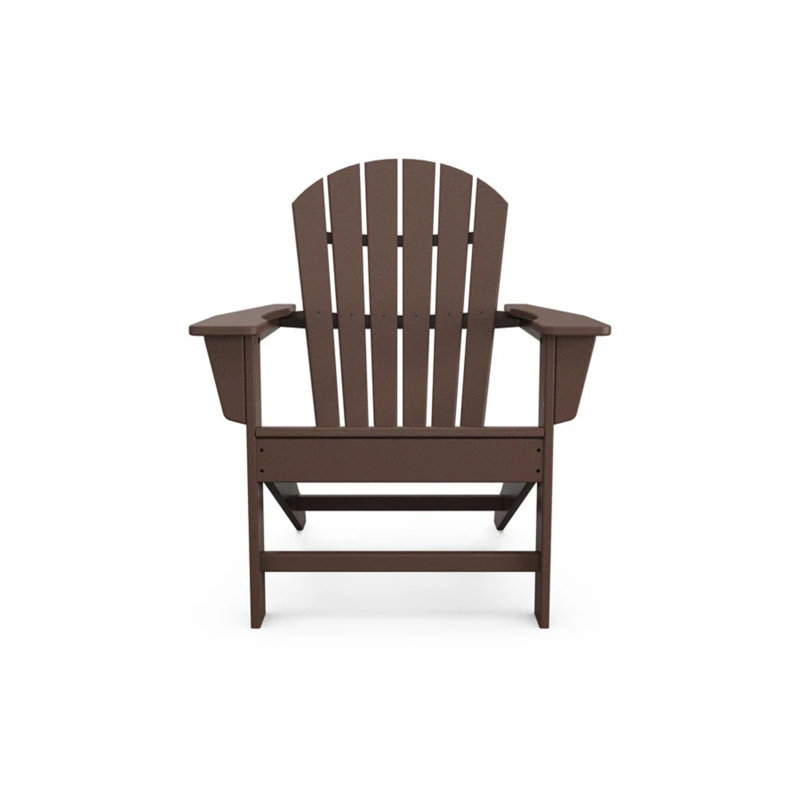 Chaise Adirondack d'extérieur en PEHD Verlyn Traditional, Acajou