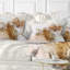 Coussin animal avec croquis de chat