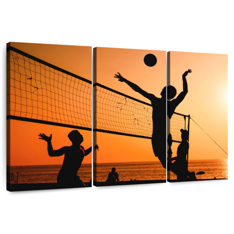 Volleyball de plage Sirci, H 24 po x l 38 po