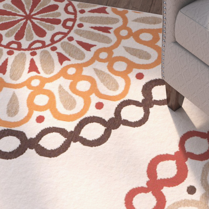 Tapis à motif floral Veranda