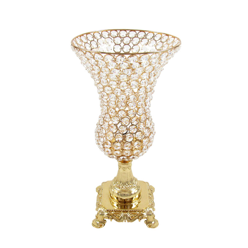 Table Hurricane, H 15,5 po x l 8,25 po x P 8,25 po, Argent