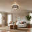 Chapple Rattan Semi Flush Mount-326981648