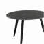 Ensemble de 3 tables gigognes et tables d'appoint de style moderne avec pieds en métal noir-61849252