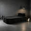 Canapé-lit convertible en chenille gris foncé 77 po 77 po, canapé-lit pliable avec housses amovibles, canapé-lit multifonctionnel pour petits appartements, salon, chambre d'amis-128887875