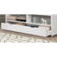 Lit-bateau simple transitionnel avec lit gigogne, chêne et blanc