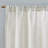 Linen Blend Light Filtering Curtain Panel Pair For Natural Soft White Window Treatment With Oeko-Tex Certification.-267234161-267234167
