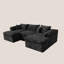 Canapé d'angle modulaire Cloud sans os de 105 pouces-2030894886